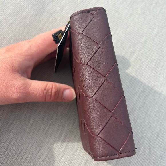 London Fog Women Fleur Woven French Wallet NWT - Picture 6 of 14